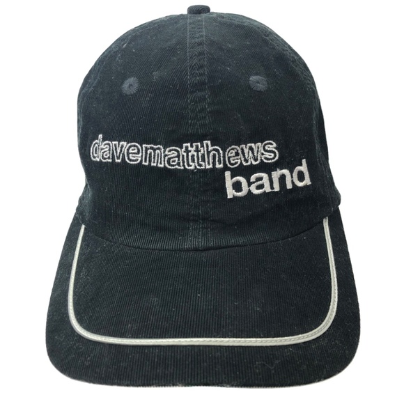 Vintage Other - DMB Dave Matthews Band Hat Black Corduroy Vintage